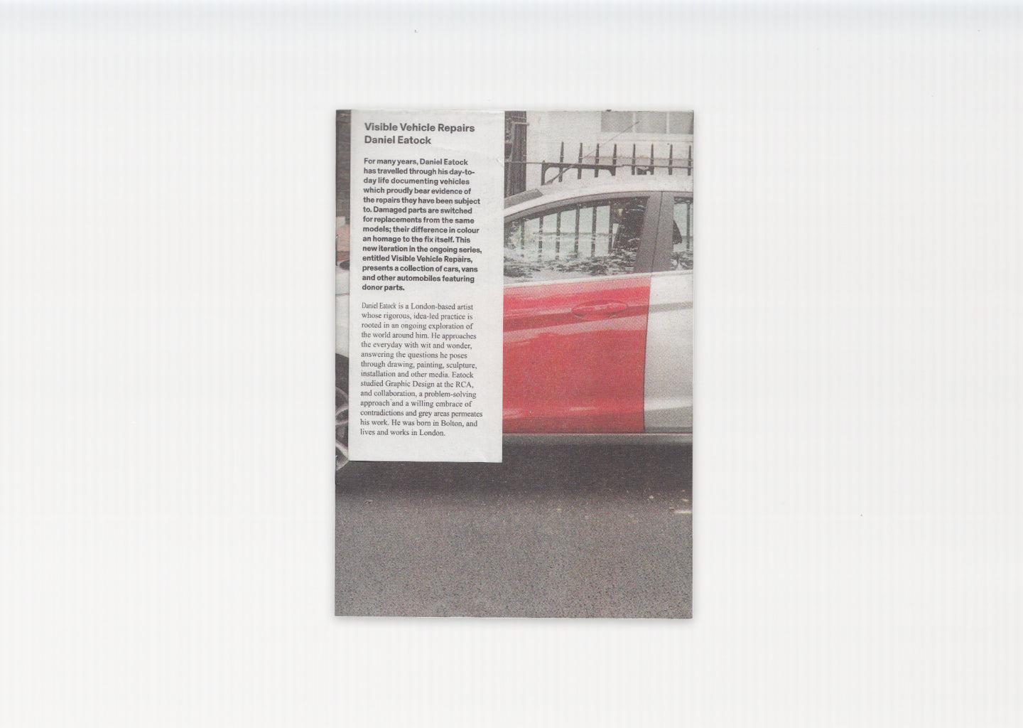 Hato Zines 42: Visible Vehicle Repairs