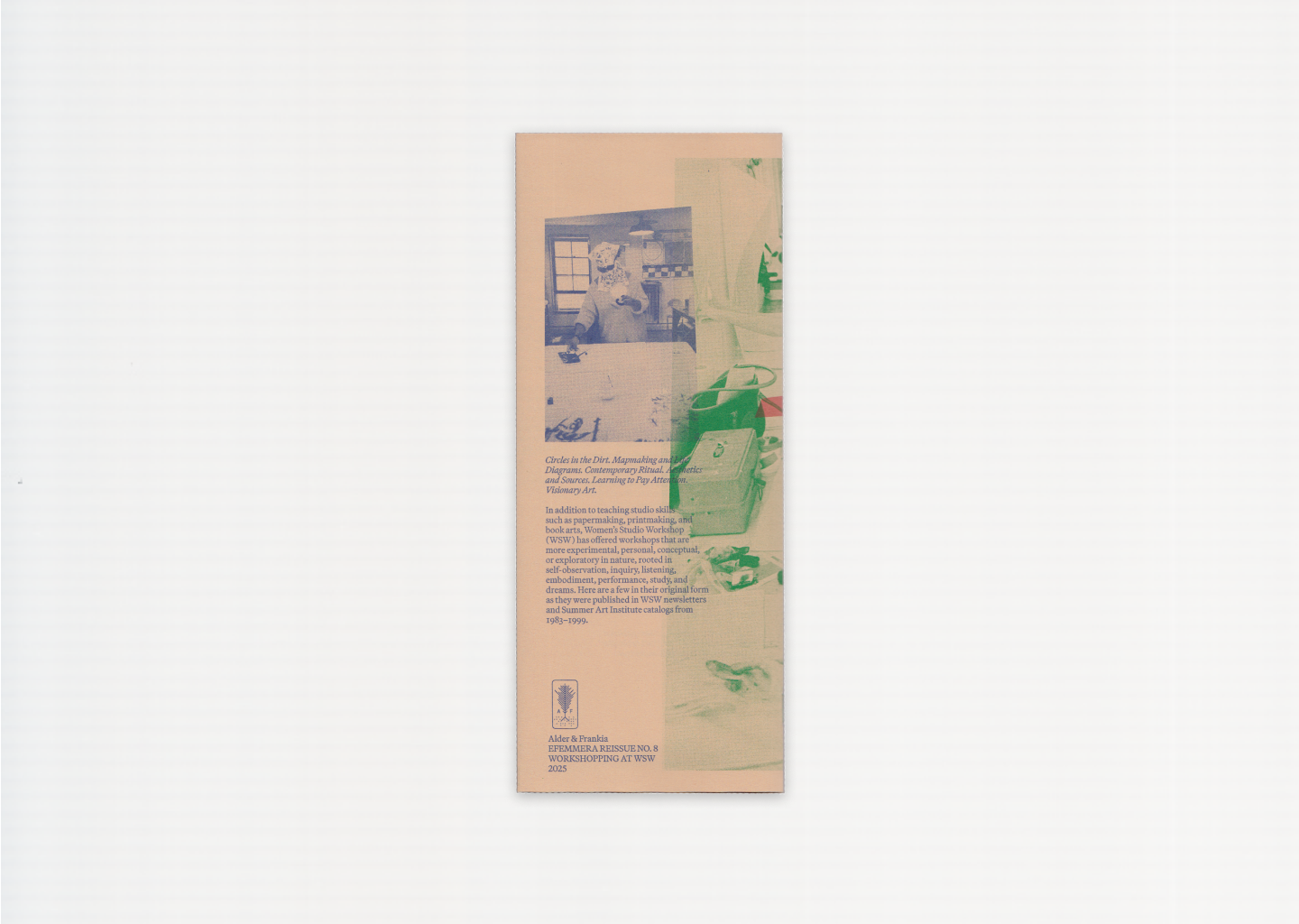 Efemmera Reissue #8: Women's Studio Workshop