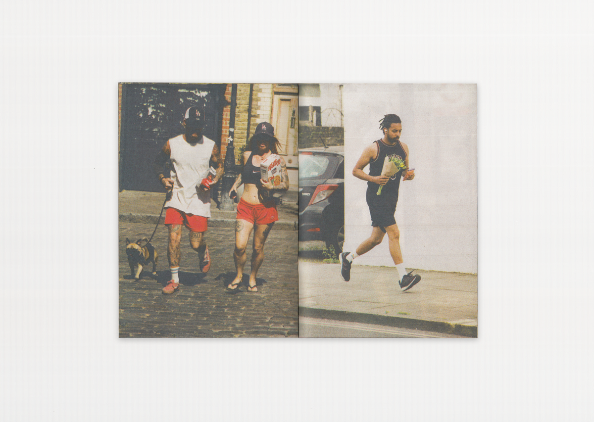Hato Zines 41: Jogging with Shopping by Shahram Saadat