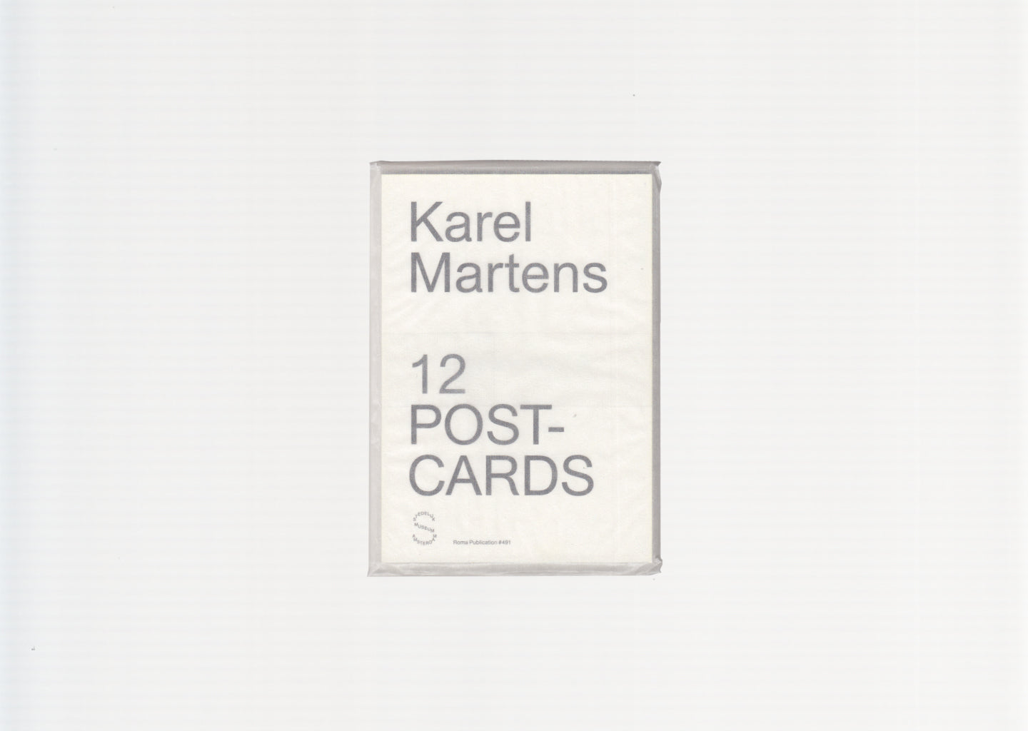 Karel Martens 12 Postcards Set