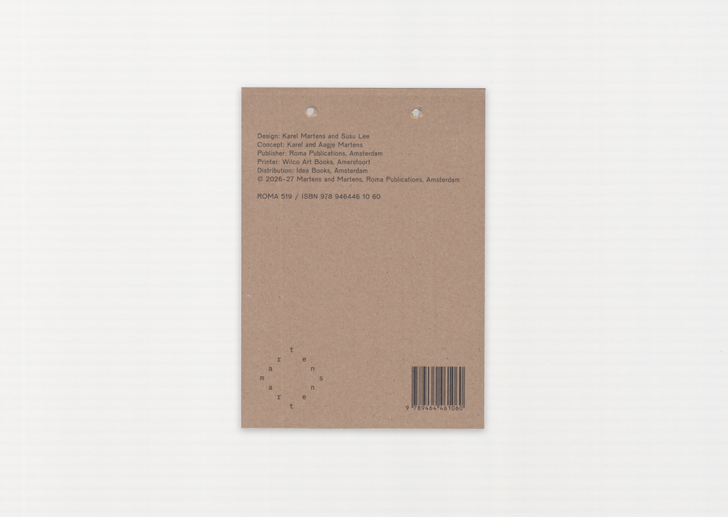 Karel Martens Calendar 2027 / Every Day is a New Day