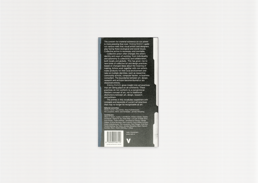 Making Matters: A Vocabulary for Collective Arts