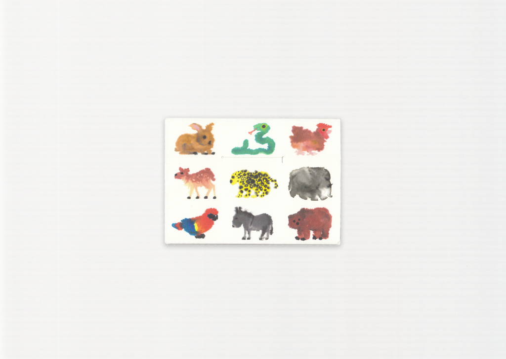 Rop van Mierlo: 10 Wild Animals Postcards