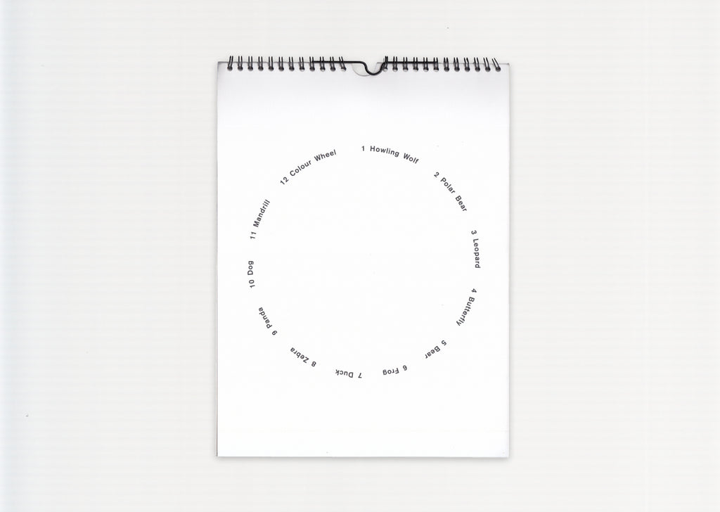 Rop van Mierlo: Wild Animals Calendar