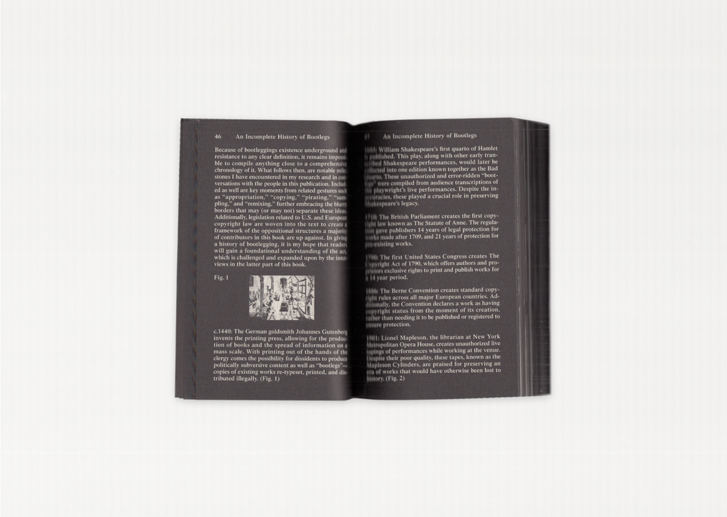 Unlicensed: Bootlegging as Creative Practice
