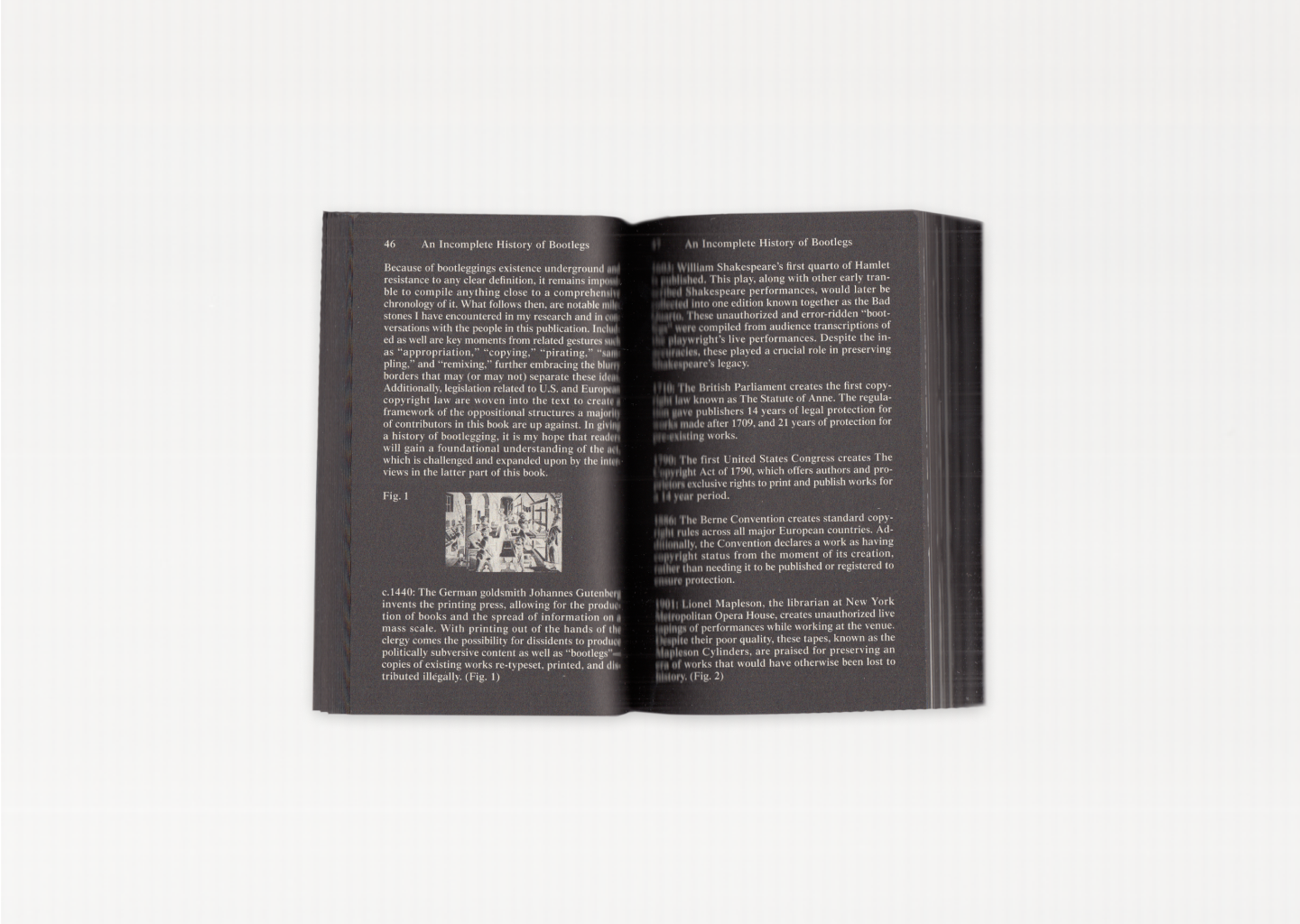 Unlicensed: Bootlegging as Creative Practice